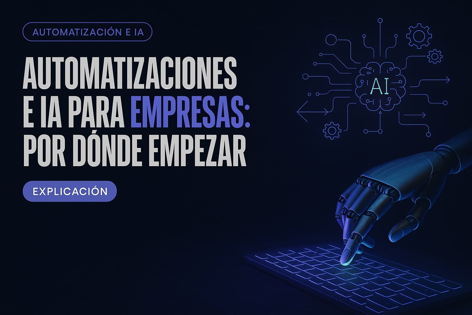 Automatizaciones e IA para empresas: por dónde empezar