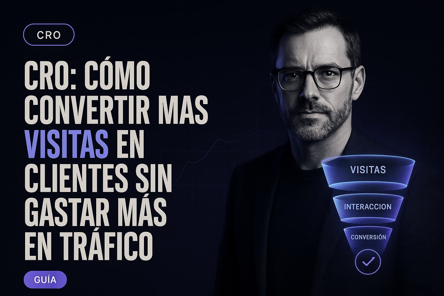 CRO: cómo convertir más visitas en clientes sin gastar más en tráfico