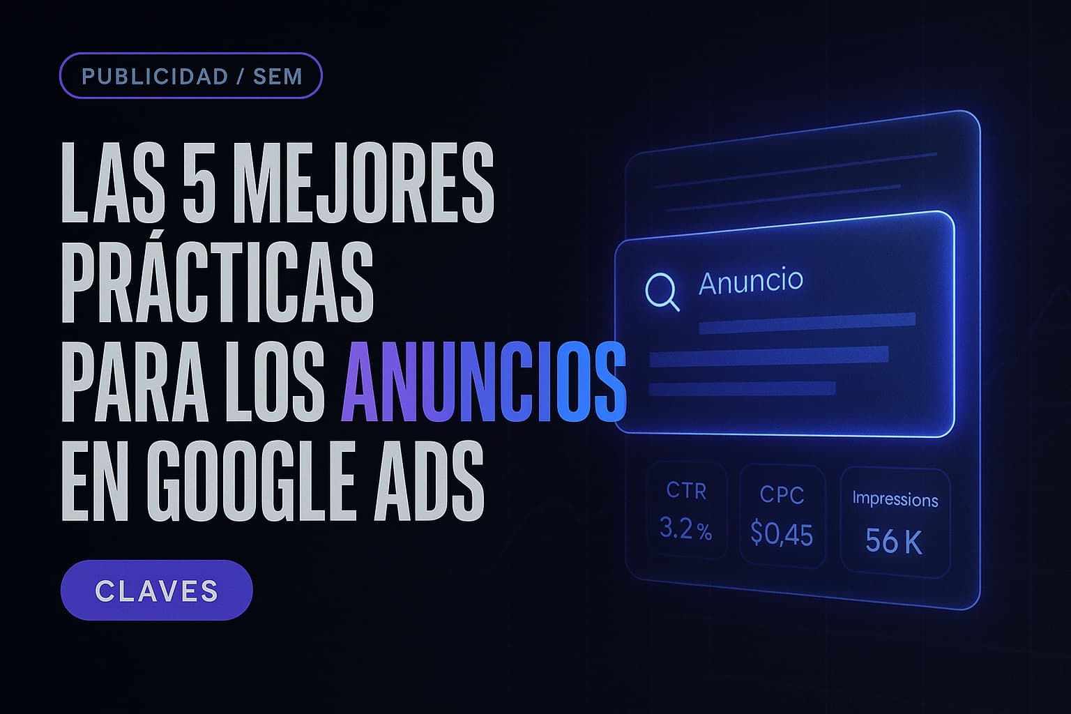 Las 5 Mejores Prácticas para los Anuncios en Google Ads