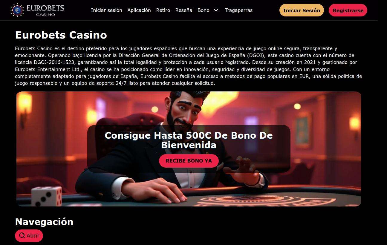 Inicio De Sesión En EuroBets Casino España: Soluciones A Errores Y Recuperar Acceso