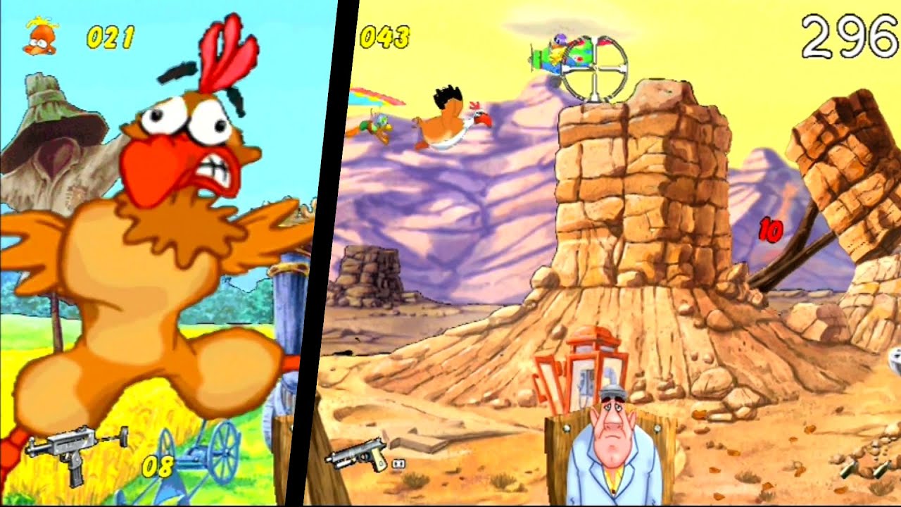 Chicken Shoot ... (Wii) Gameplay - YouTube