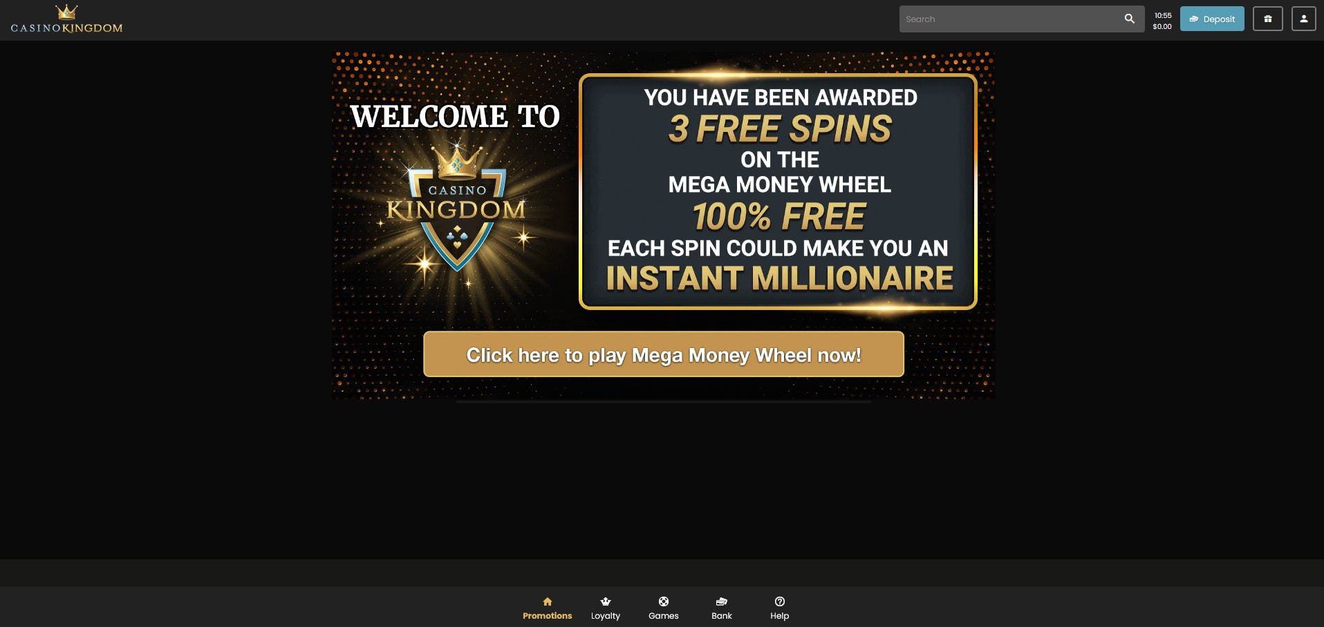 Casino Kingdom New Zealand Review & Free Spins Bonus (2025)