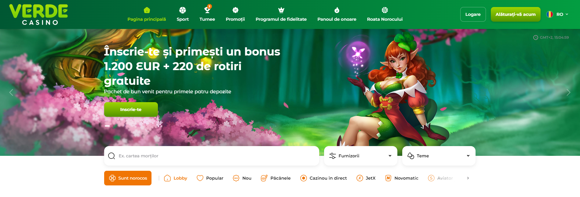 Verde Casino Bonus Fara Depunere 2024 ᐉ 50 Rotiri Gratuite