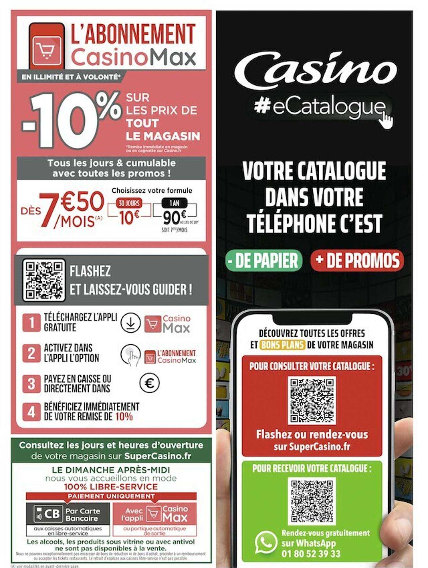 Promo CasinoMax chez Casino Supermarchés - iCatalogue.fr