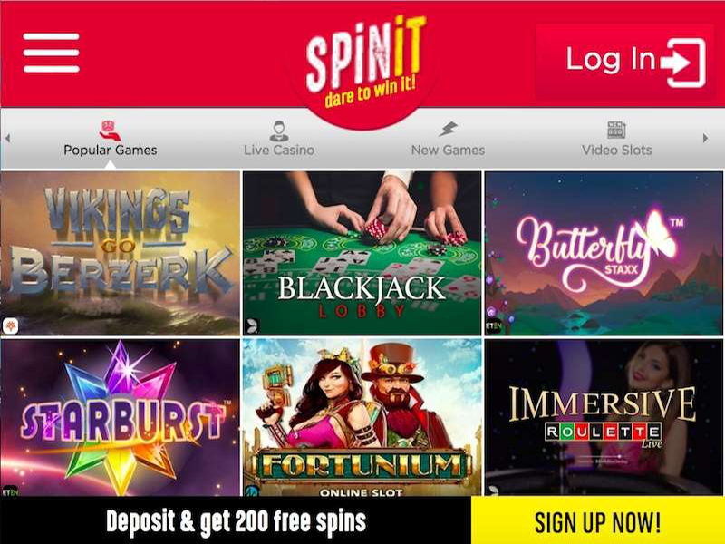 Spinit Casino Review 2025 – C&1000 Welcome Bonus!